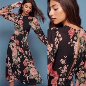 Reformation Luanne Midi Dress in Louise Floral